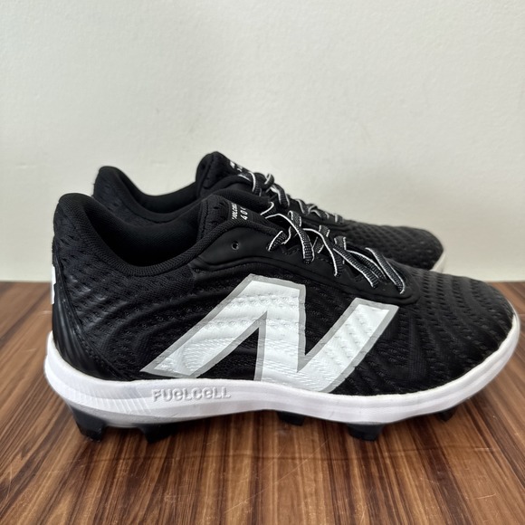 New Balance FuelCell Cleats PL4040K7 Molded Black size Men's 7  /   Womens 8.5 - Picture 3 of 7